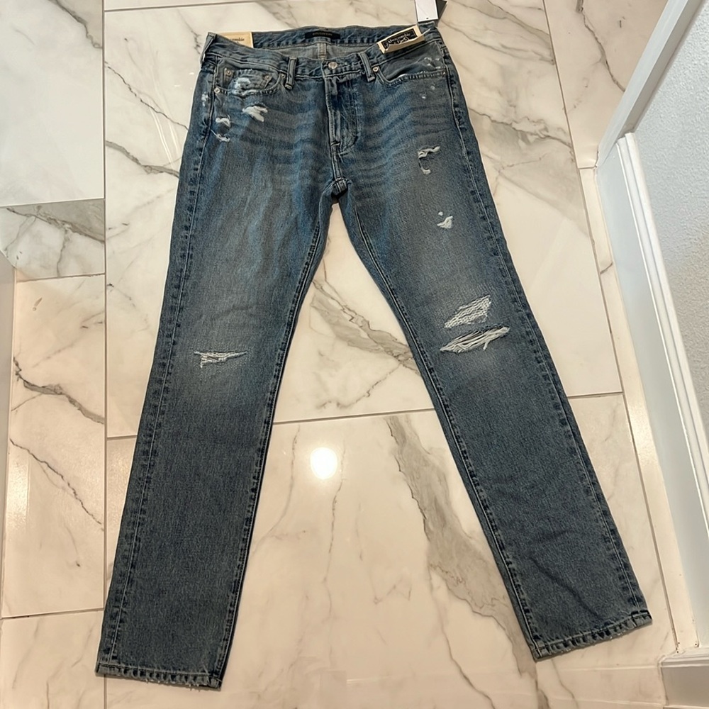 Abercrombie & fitch premium jeans size 32x32 nwt